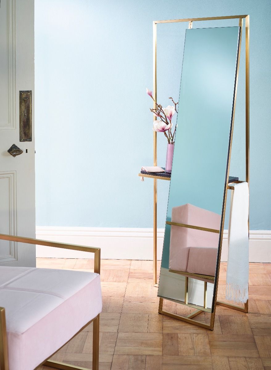 Floor Standing Mirror Valet Collection From Gillmore