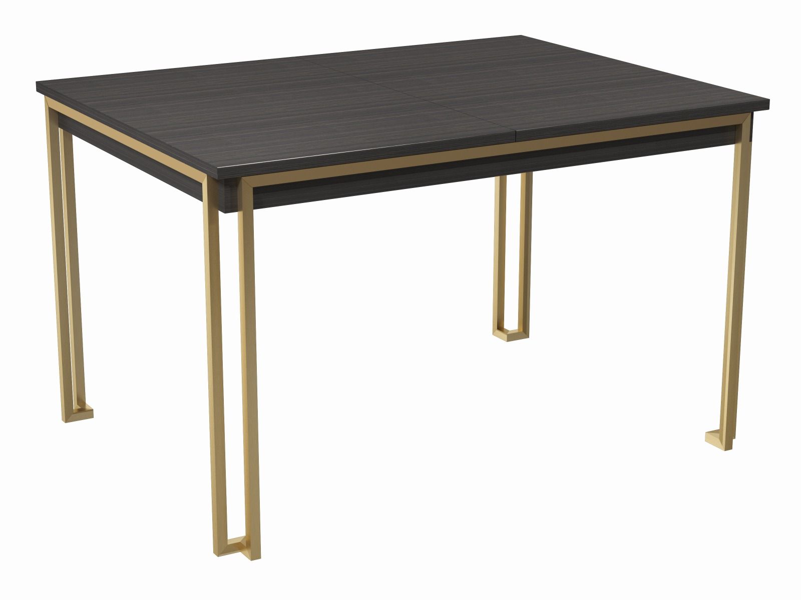 Gold extendable 2025 dining table