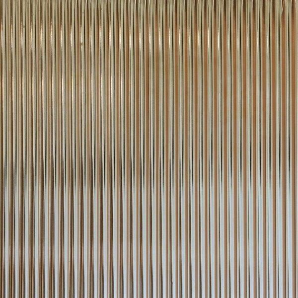 Fluted glass top