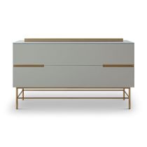 Two Drawer Low Sideboard 