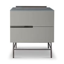 Two Drawer Narrow Chest 