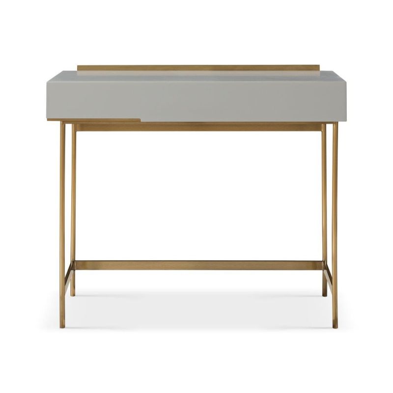 green emerald velvet dress Elegant 2 Drawer Dressing Table with Gold Accent Legs  Luxury Lairs
