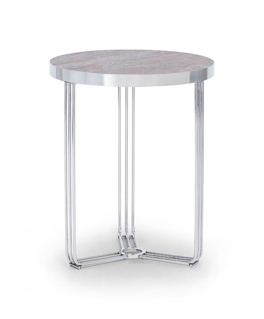 Chrome side table hotsell
