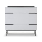 Four Drawer Wide Chest by Gillmore