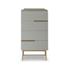 Four Drawer Narrow Chest by Gillmore