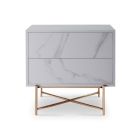 Bedside Chest With Two Drawers by Gillmore