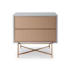 Bedside Chest With Two Drawers by Gillmore
