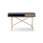 Adriana Grey Desk Dressing Table by Gillmore