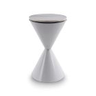 Round Hourglass Side Table by Gillmore