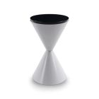 Round Hourglass Side Table by Gillmore