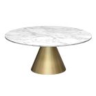 Small Circular Coffee Table by Gillmore