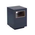 Lamp table - Savoye GRAPHITE with STONE  accent