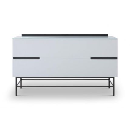 Two Drawer Low Sideboard 