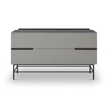 Two Drawer Low Sideboard by Gillmore