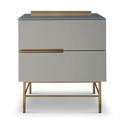 Two Drawer Narrow Chest 