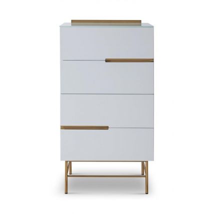 Four Drawer Narrow Chest by Gillmore