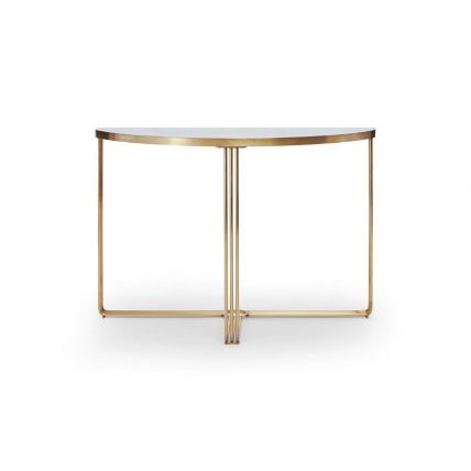 Demi Lune Console Table by Gillmore