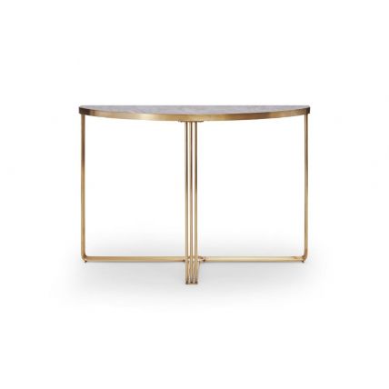 Demi Lune Console Table by Gillmore