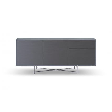 Grey Wood Sideboard Buffet by Gillmore