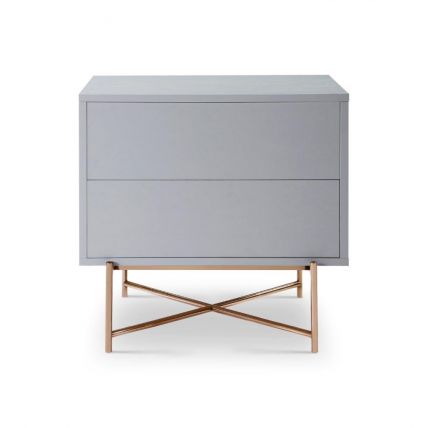 Bedside Chest With Two Drawers by Gillmore