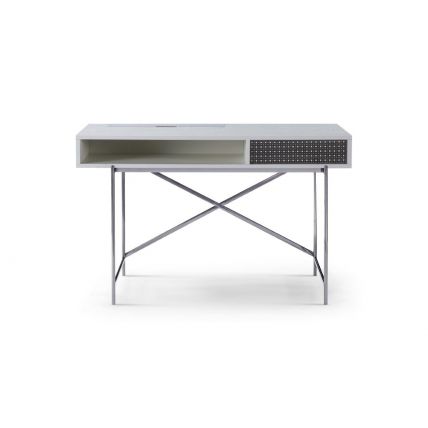 Adriana White Desk Dressing Table by Gillmore