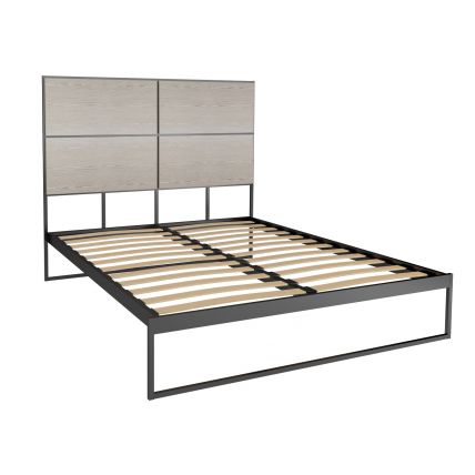 King Bed &amp; Headboard by Gillmore