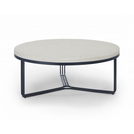 Large Circular Coffee Table or Footstool 
