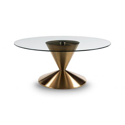 Large Round Coffee Table by Gillmore