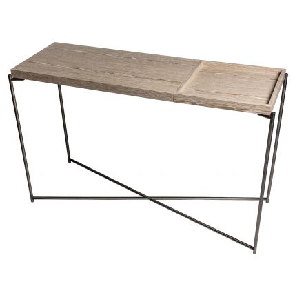 Large Console Table With Tray Top by Gillmore