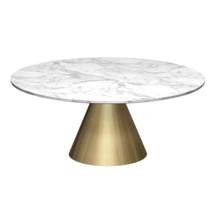 Small Circular Coffee Table by Gillmore