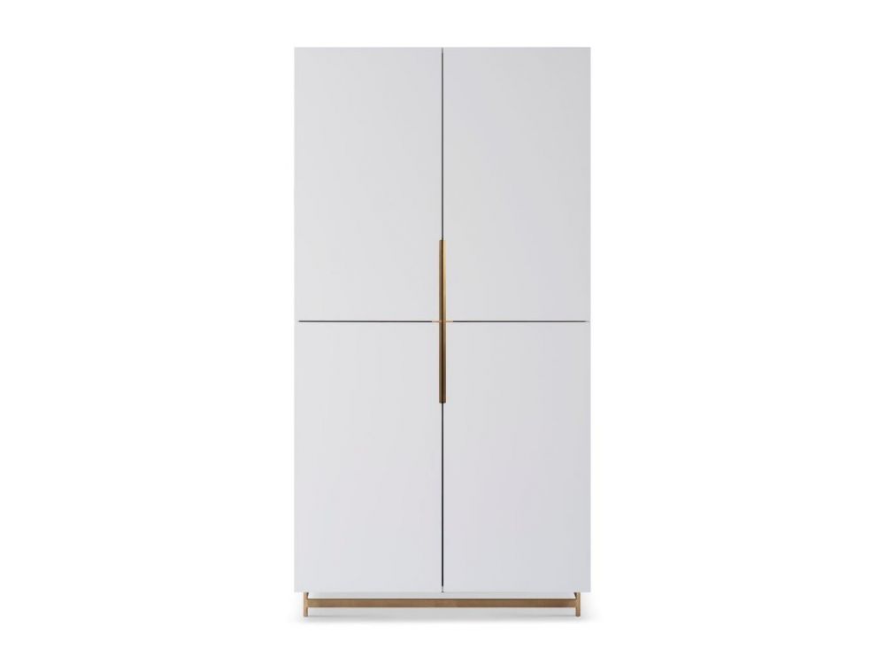 White deals gold wardrobe