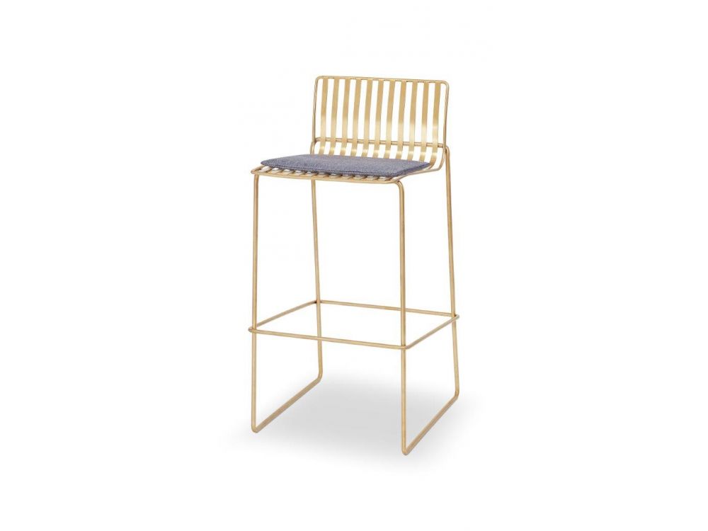 Gold wire stool discount