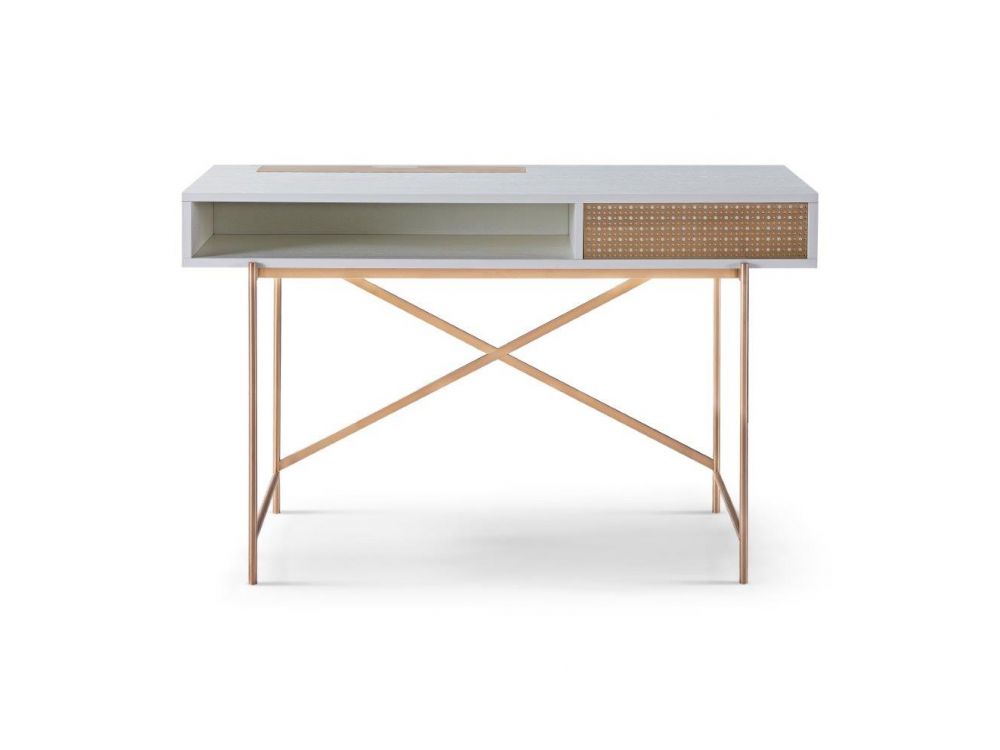 Rose gold clearance writing desk