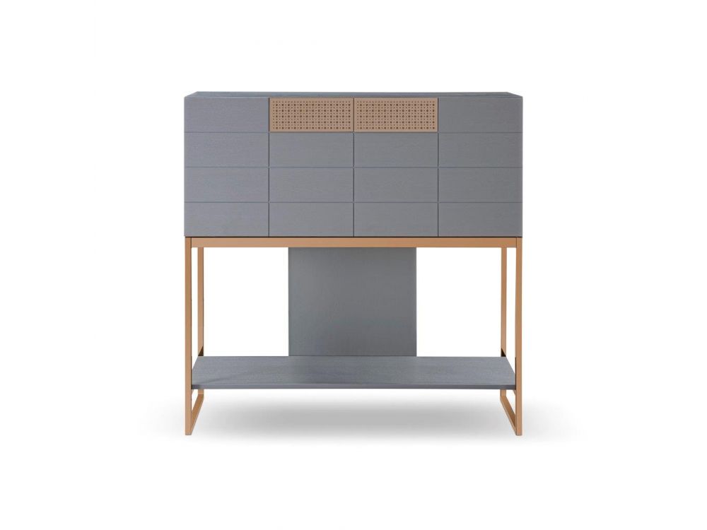 Bronze and Grey Bureau Desk
