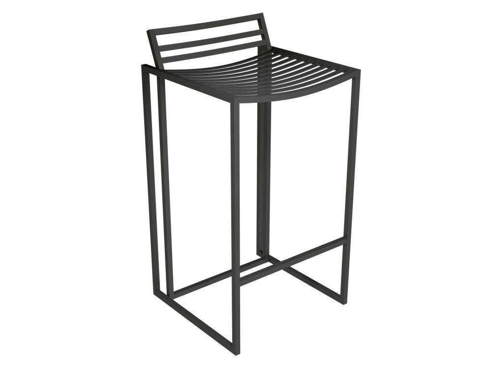 Black Bar Stool 