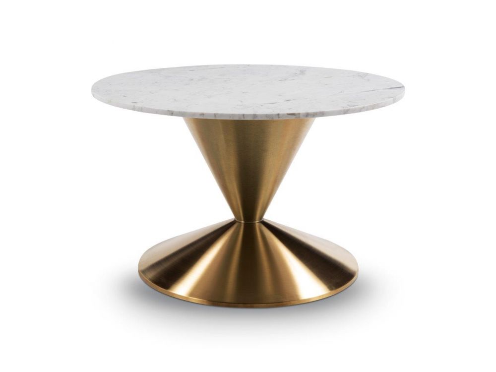 Silhouette pedestal shop round dining table