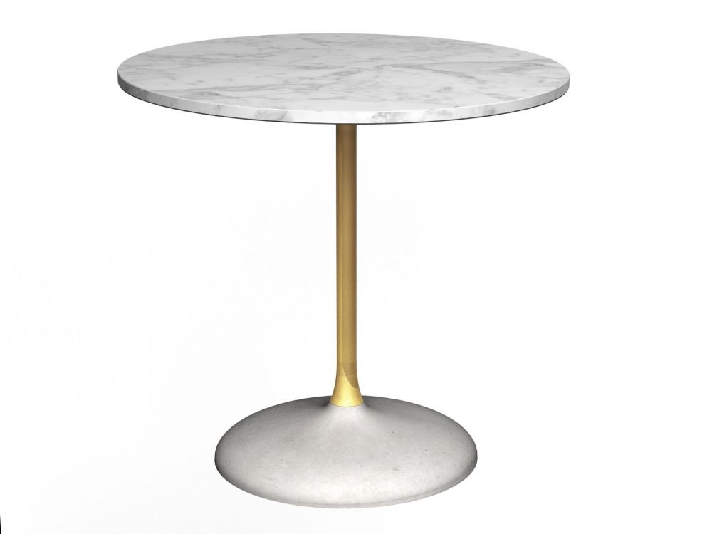 Brass tulip deals table