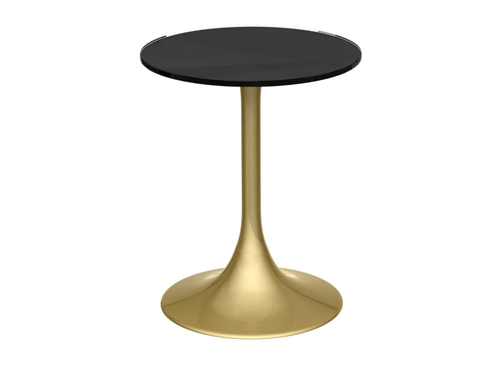 Brass cheap tulip table