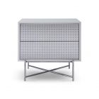 White Bedside Chest of Drawers by Gillmore