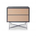 Adriana Rattan Bedside Chest by Gillmore