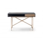 Adriana Grey Desk Dressing Table by Gillmore