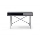 Grey Desk Dressing Table with Drawer by Gillmore