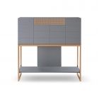 Bronze and Grey Bureau Desk by Gillmore