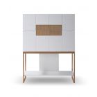 Bureau Desk With Cupboard by Gillmore