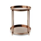 Round Side Table by Gillmore