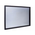 Black Stained Oak Wall Hanging Mirror by Gillmore