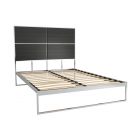 federico double bed frame with headboard
