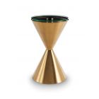 Round Hourglass Side Table by Gillmore