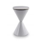 Round Hourglass Side Table by Gillmore