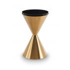 Round Hourglass Side Table by Gillmore